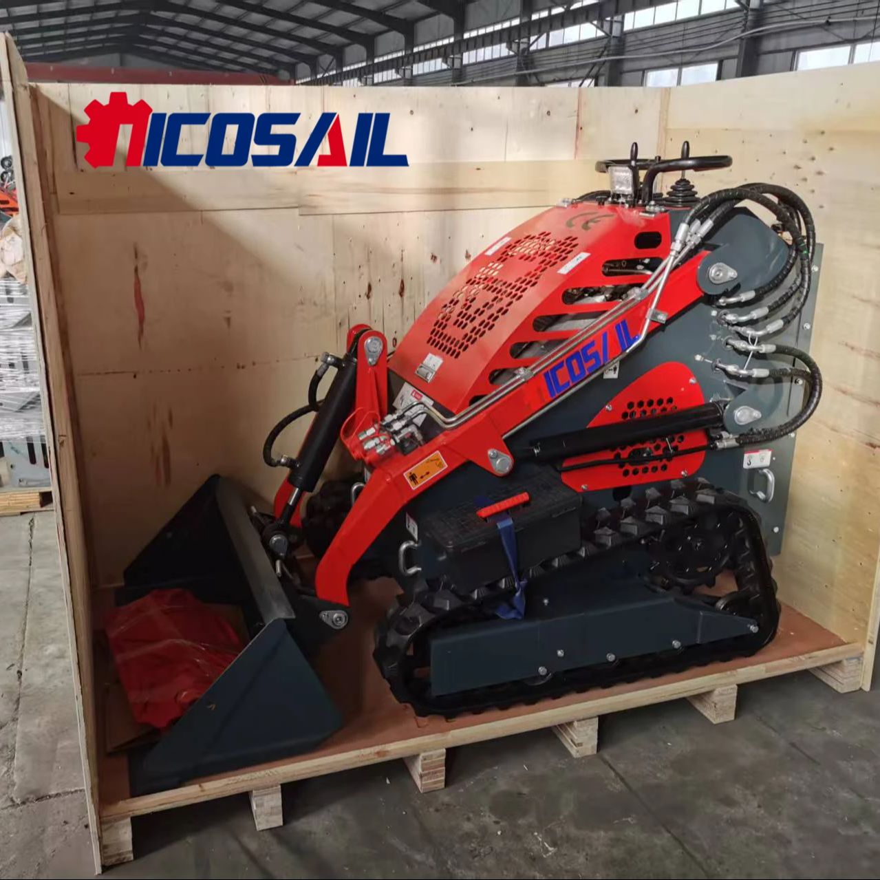 Skid Steer Loader - Китайский погрузчик, небольшой мини-погрузчик с бортовым