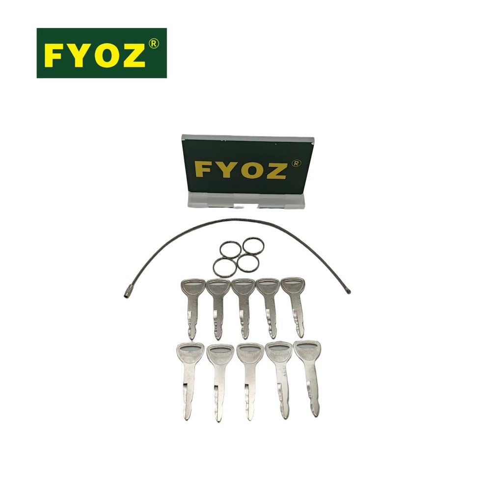 Heavy Equipment Keys - 10 шт. ключей A62597 57591-23330-71 для