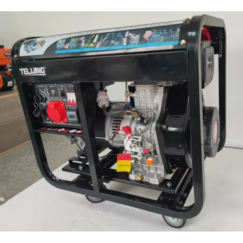 Portable Welding Generator - Автоматический дизельный сварочный генератор 300А 7кВт