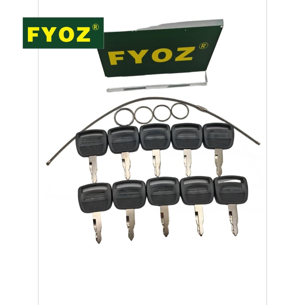 10 шт. ключей для экскаватора  – обзор и цена Heavy Equipment Keys