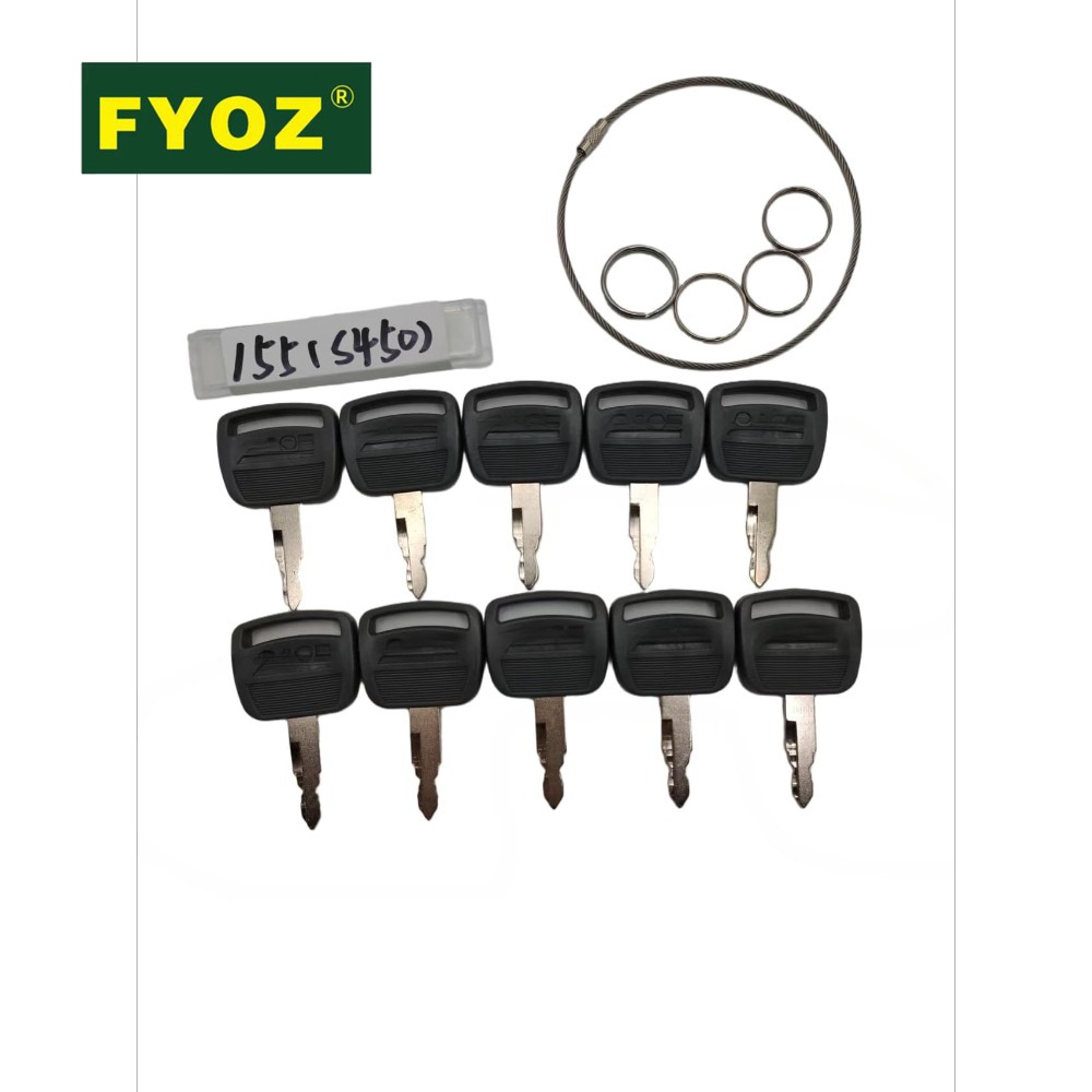 10 шт. ключей для экскаватора  – обзор и цена Heavy Equipment Keys