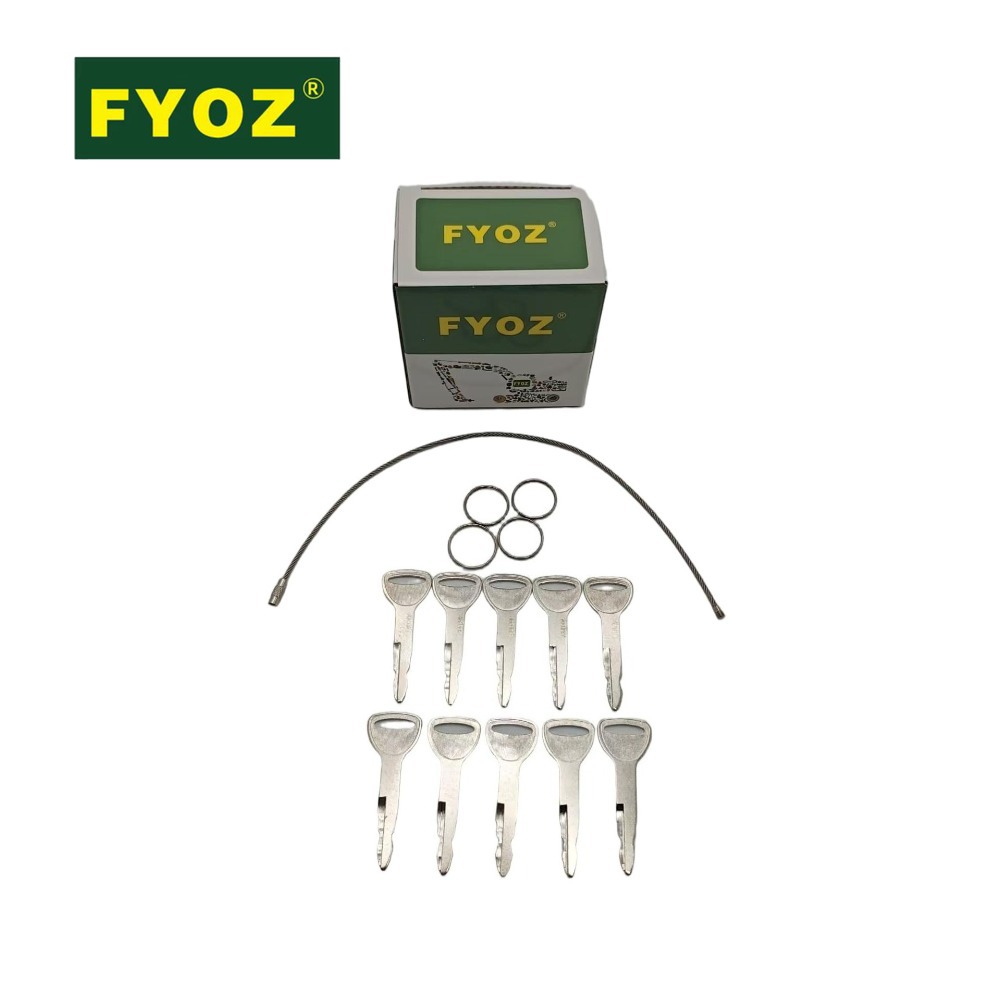 10 шт. ключей A62597 57591-233 – обзор и цена Heavy Equipment Keys