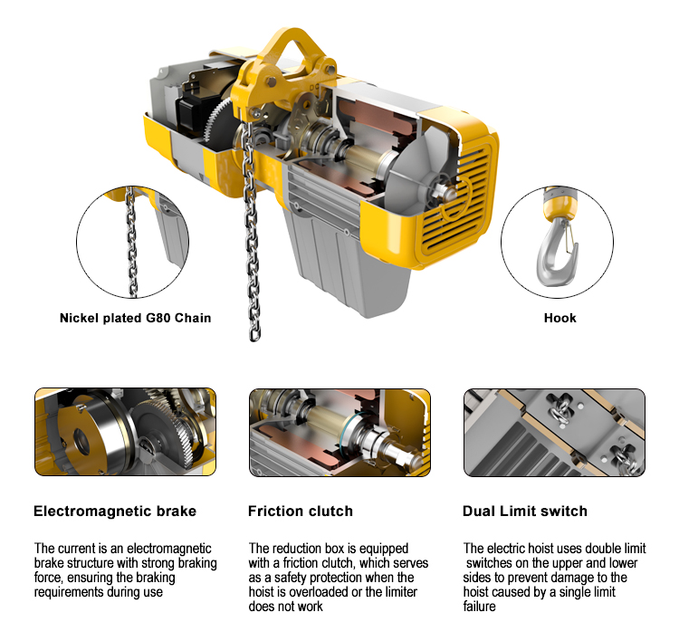 Популярная высококачественная  – обзор и цена Electric Chain Hoist