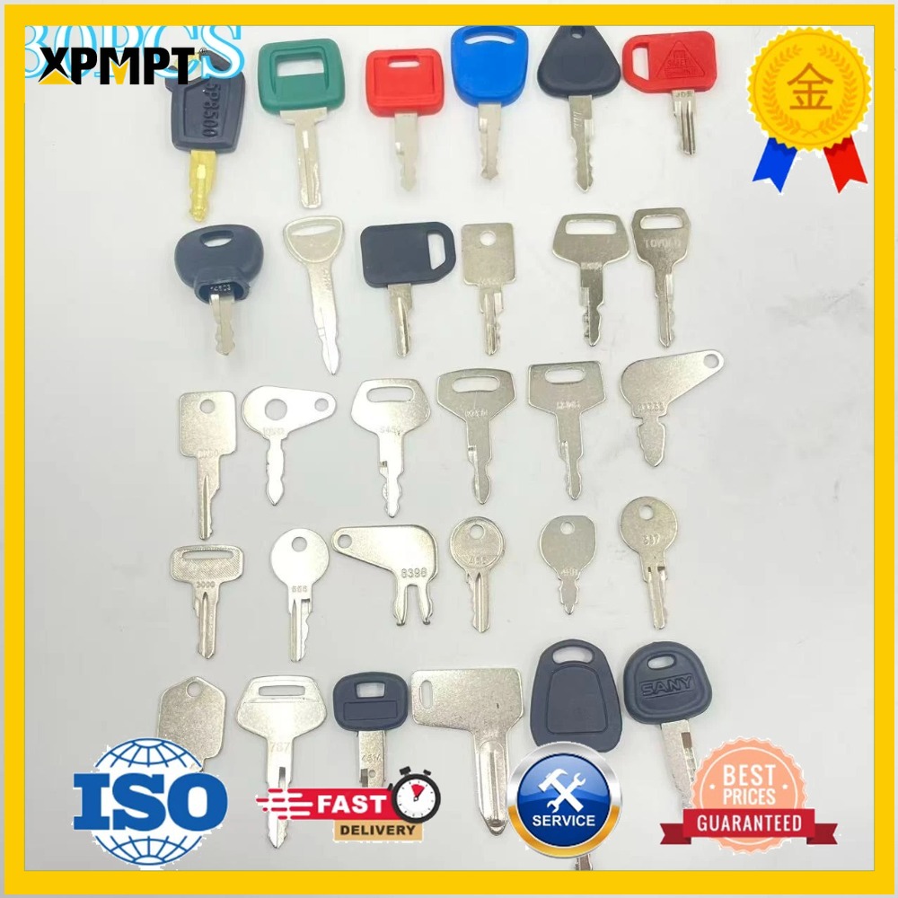 Набор из 30 ключей для тяжелой – обзор и цена Heavy Equipment Keys