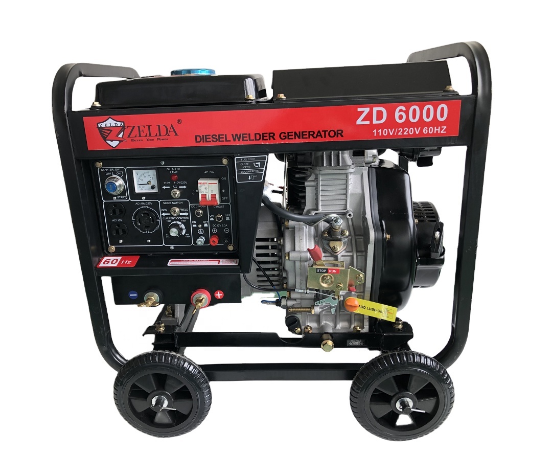 Портативный генератор 5 кВт 6, – обзор и цена Portable Welding Generator