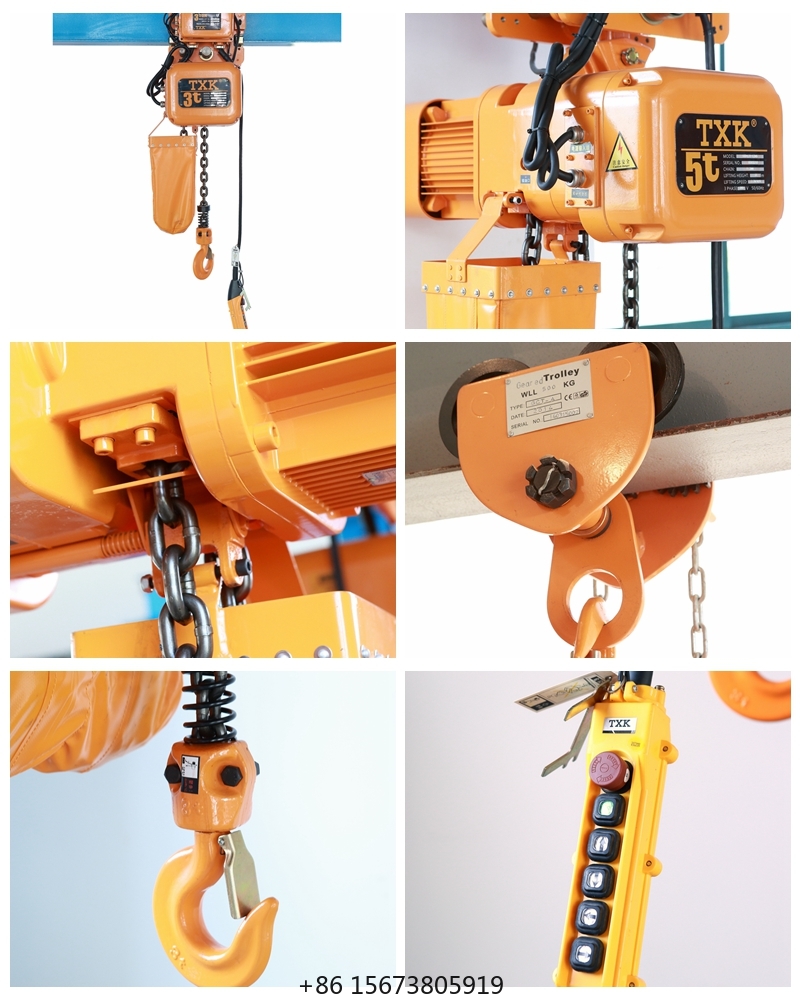 Электрическая цепная таль TXK  – обзор и цена Electric Chain Hoist