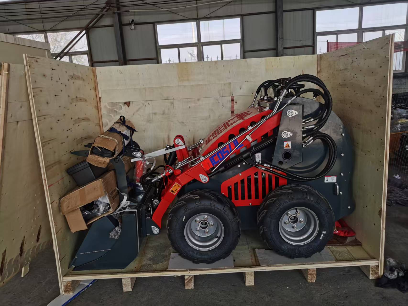 Мини-погрузчик 380E с полным п – обзор и цена Skid Steer Loader